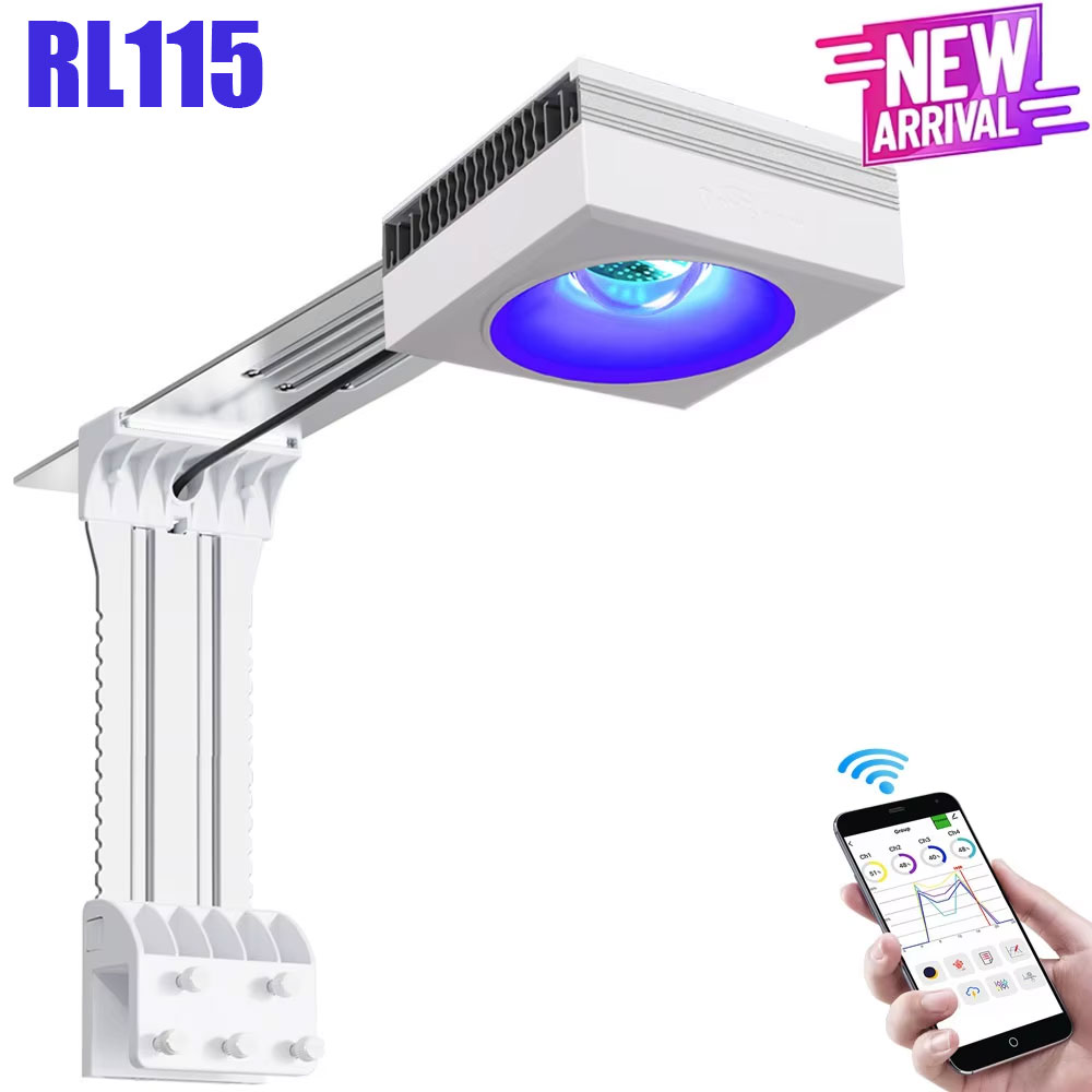 Marine Aquarium Lamp - NEW PopBloom RL115 WiFi Marine Aquarium