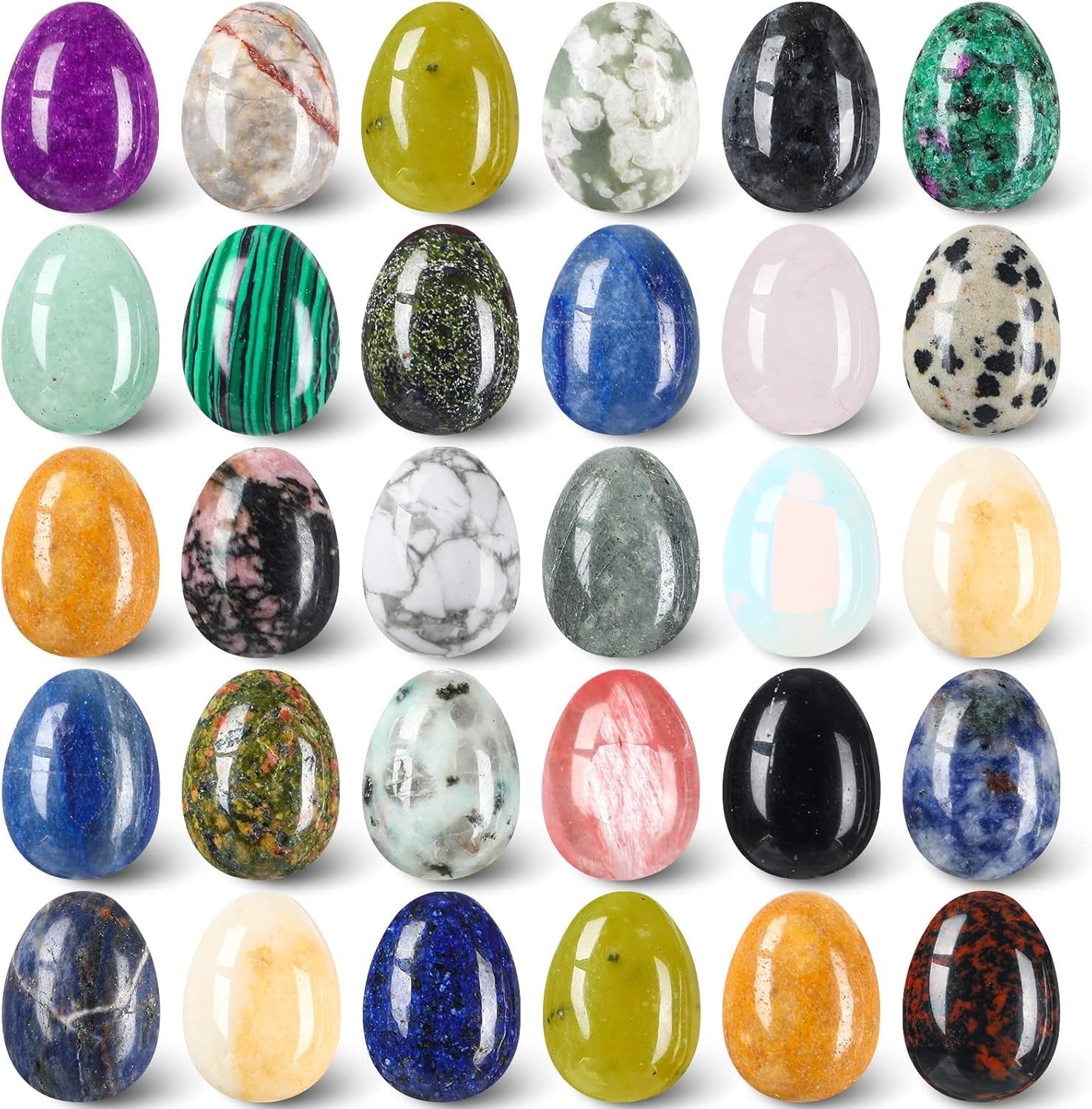 Marine Aquarium All In One - 8 pcs natural crystal beads, perfect
