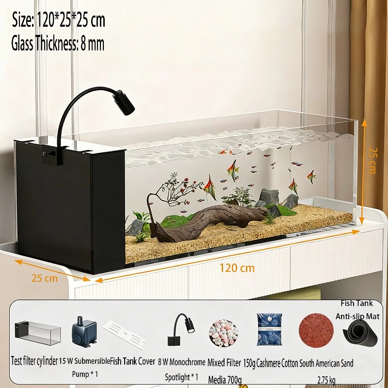 Fish Tank with Integrated Filt - Marine Aquarium All In One review and price