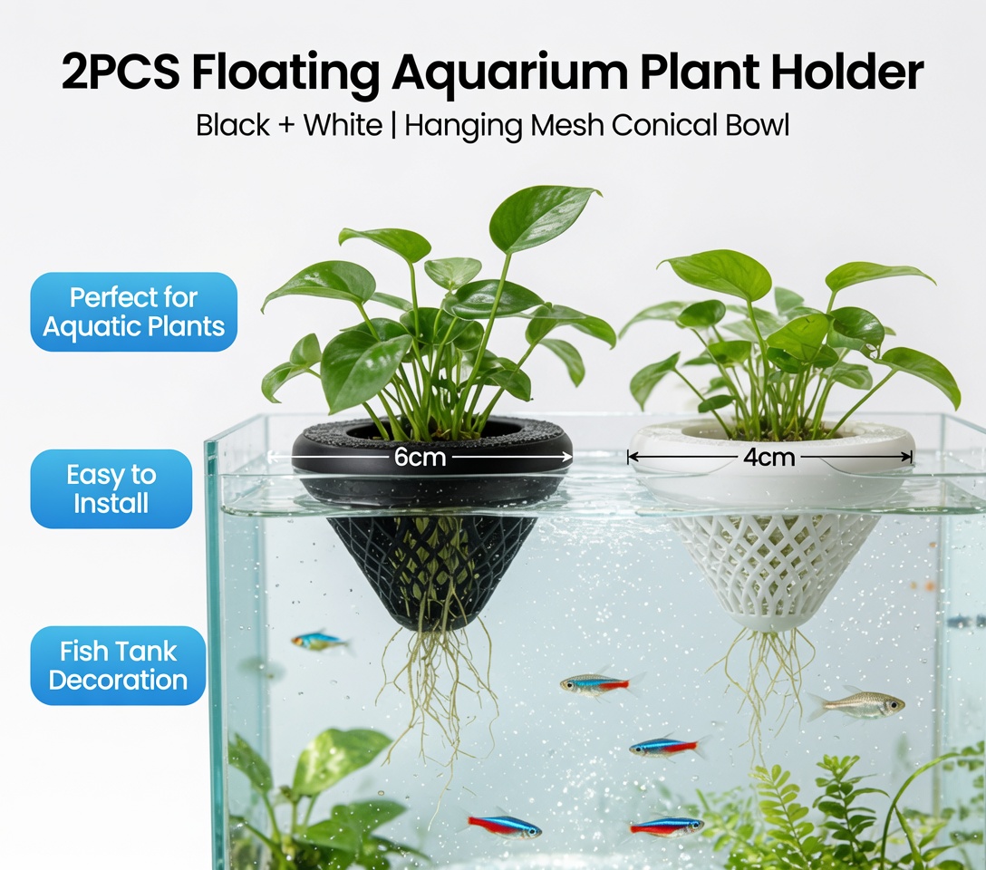 2PCS Floating Aquarium Plant H - Marine Aquarium All In One review and price