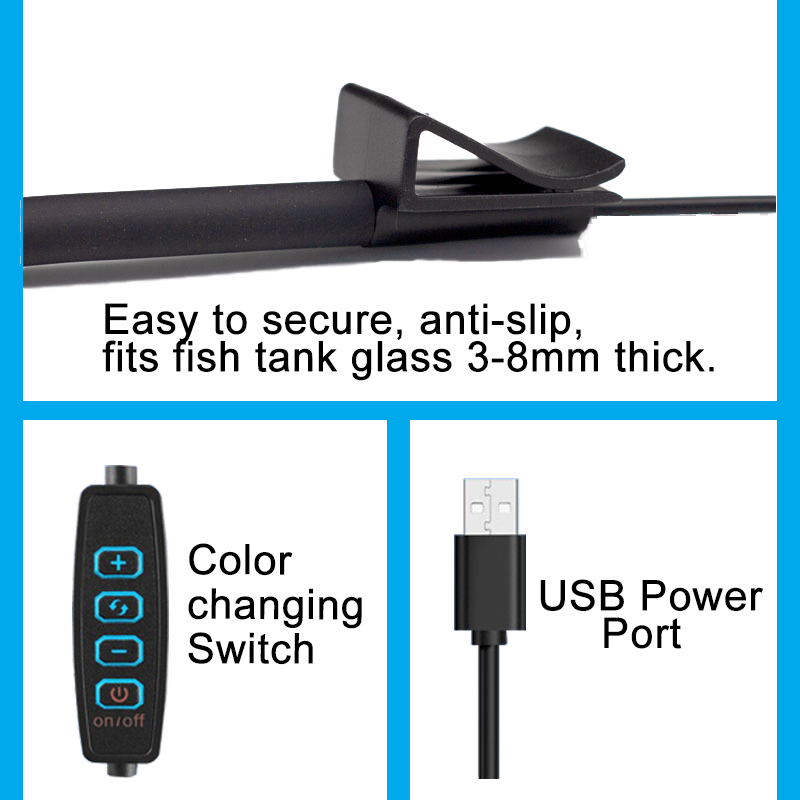 USB Aquarium LED Lamp Fish Tan - Marine Aquarium Lamp review and price