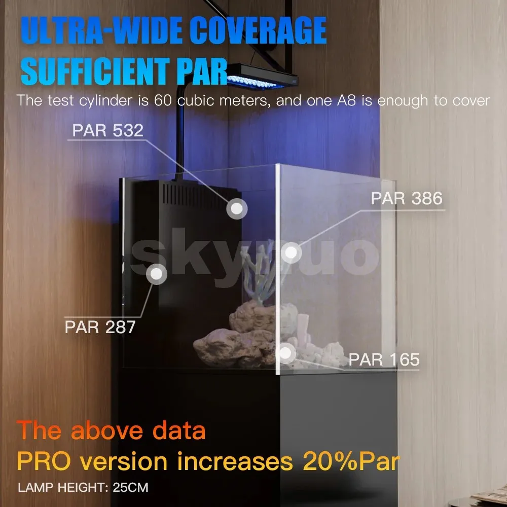 A8SE/A8PRO 2.0 Generation 240W - Marine Aquarium App review and price