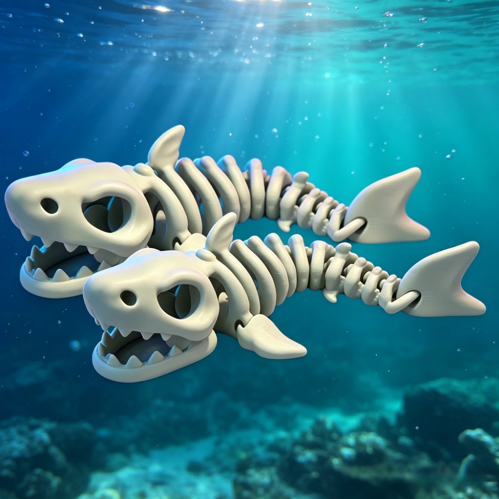 Shark Skeleton Aquarium Decor  - Marine Aquarium All In One review and price