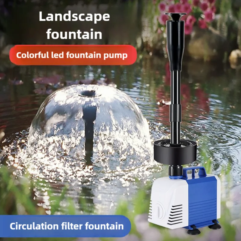 110V 220V Fish pond fountain p - Marine Aquarium Water review and price