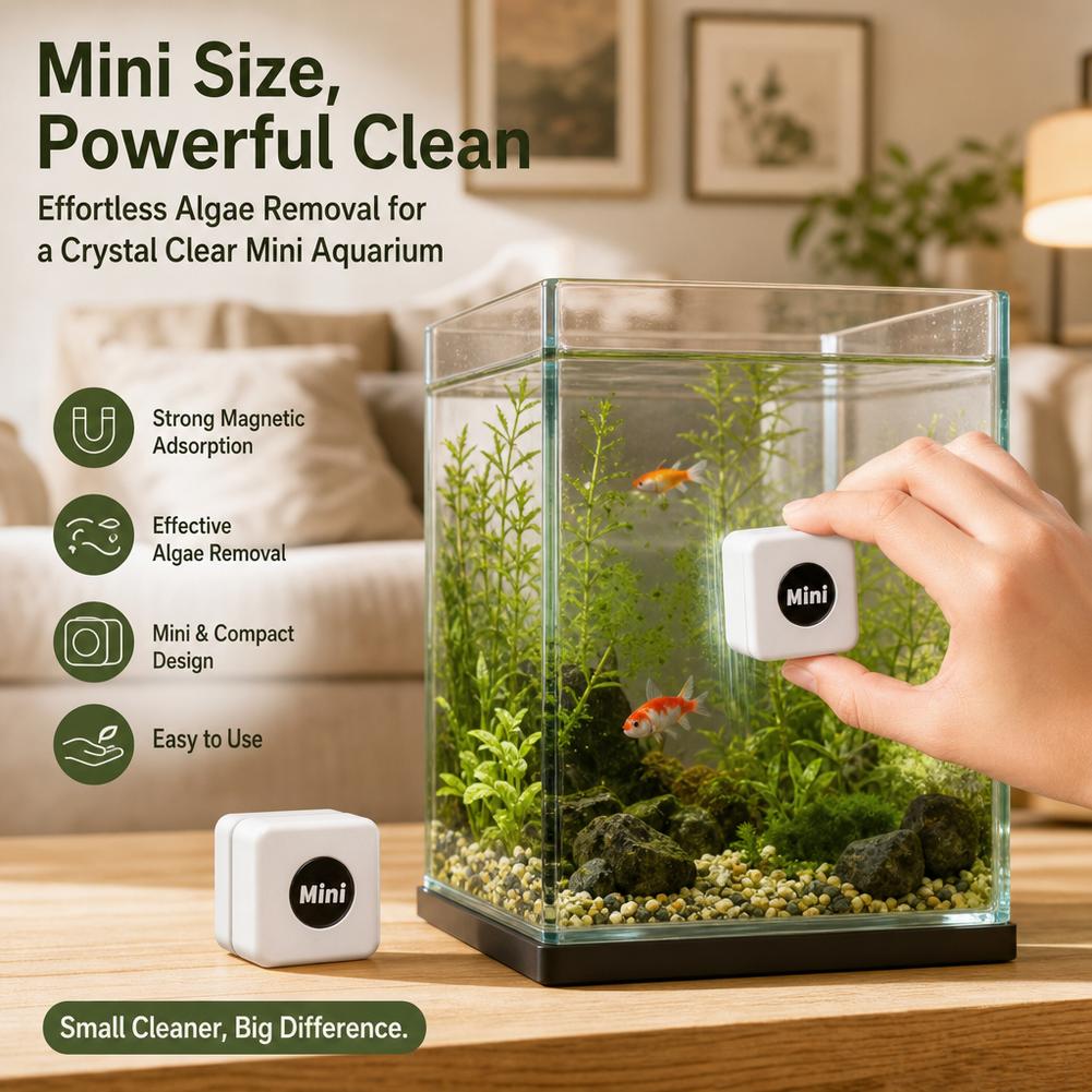 Magnetic Aquarium Glass Cleane - Marine Aquarium Glass Scraper review and price