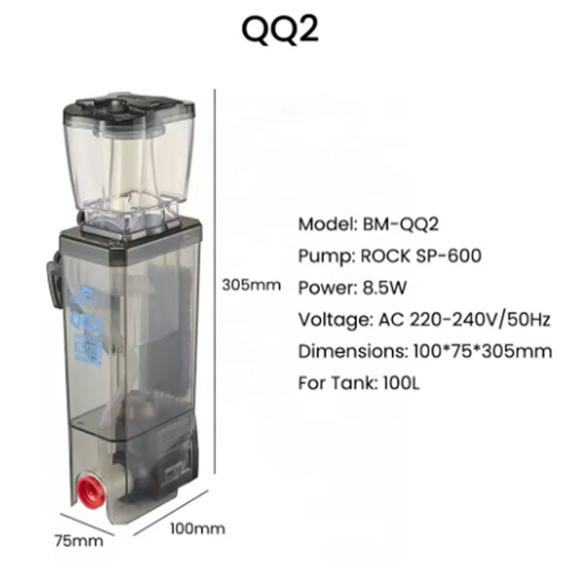 Bubble Magus BM QQ2 Internal P - Marine Aquarium Protein Skimmer review and price