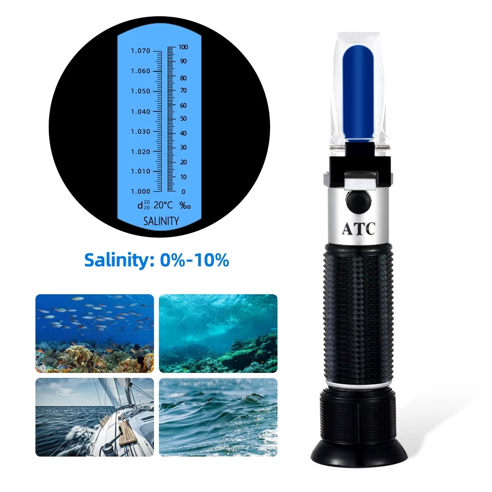 Salinity Refractometer 0-10% 1 - Marine Aquarium Refractometer review and price