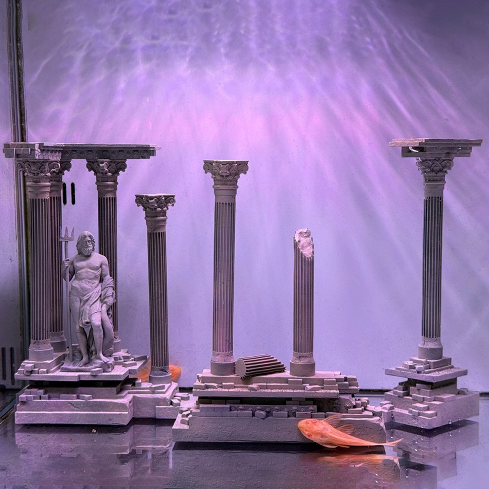 Roman Column Decoration Resin  - Marine Aquarium All In One review and price