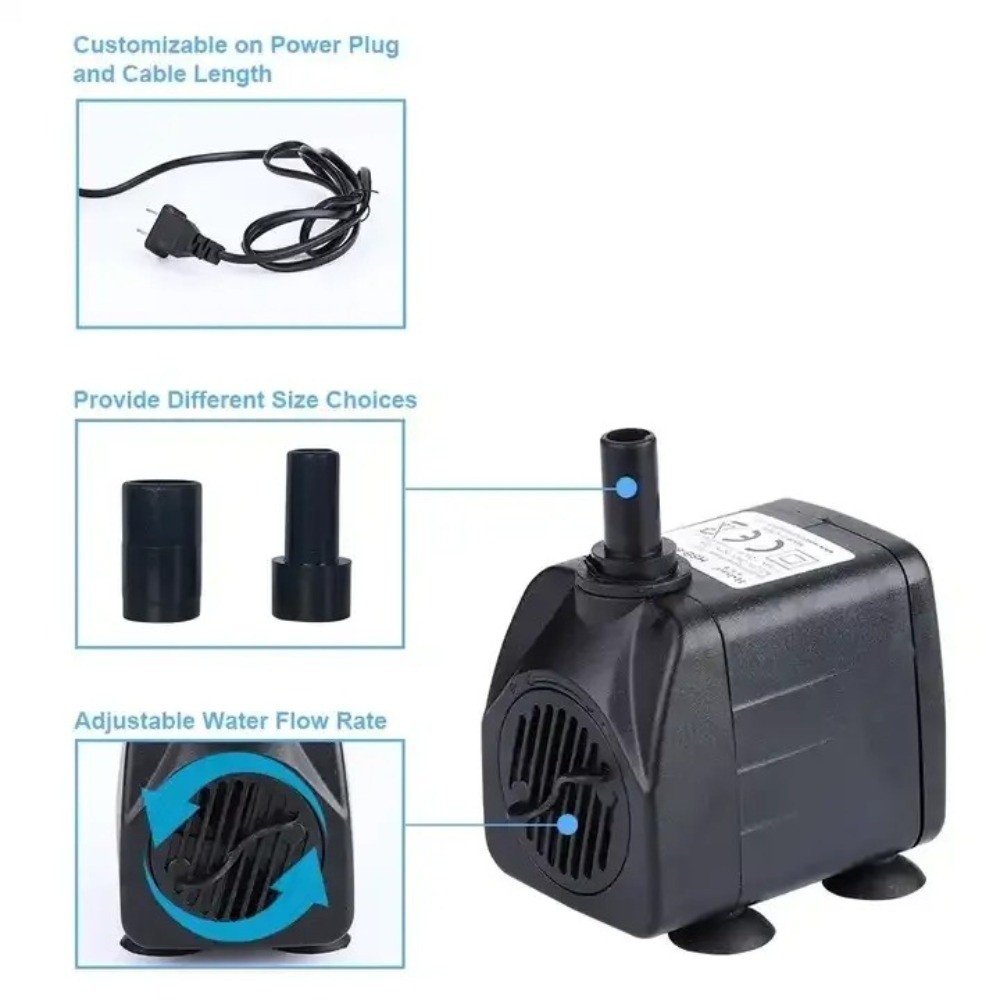 Black Submersible Water Pump S - Marine Aquarium Water review and price