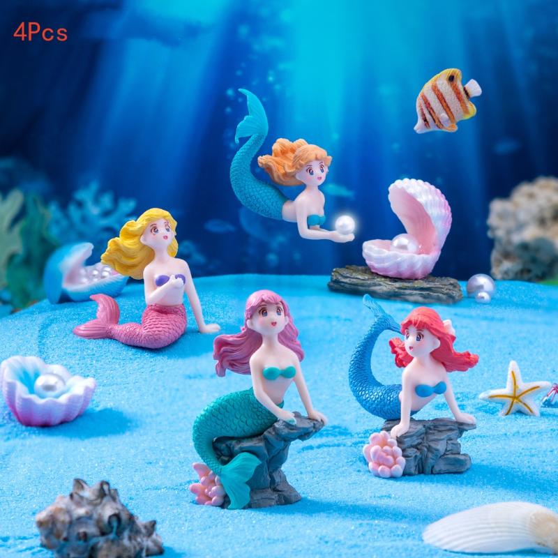 4Pcs Plastic Fish Tank Little  - Marine Aquarium All In One review and price