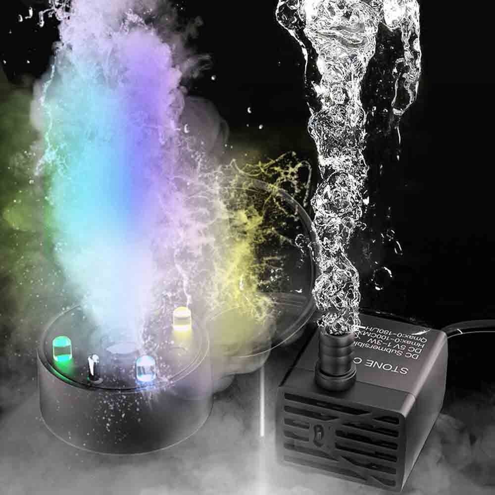 2-IN-1 Mist Maker Colorful LED - Marine Aquarium Water review and price