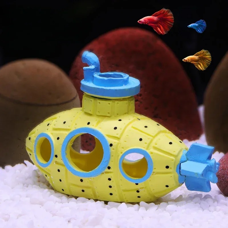 Resin Submarine Ornaments Aqua - Marine Aquarium All In One review and price