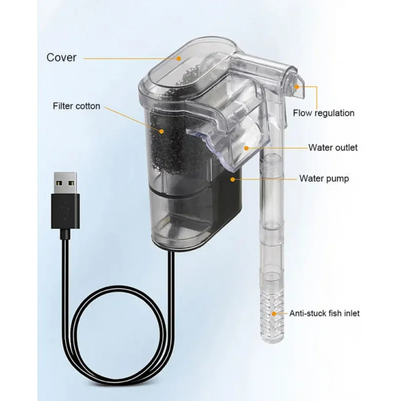 New Suspended Filter For Fish  - Marine Aquarium Protein Skimmer review and price