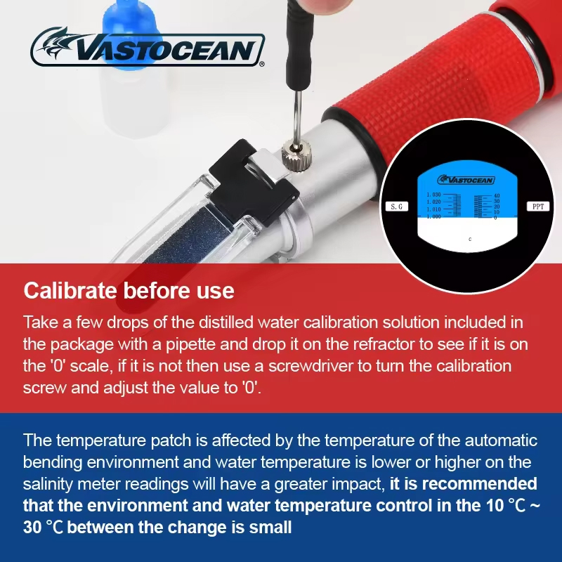 Vastocean Saltwater Refractome - Marine Aquarium Refractometer review and price
