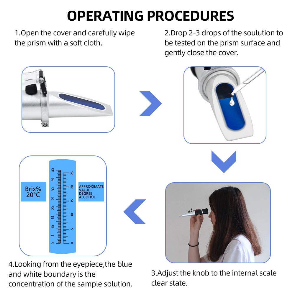 Handheld 0~40% Sugar Refractom - Marine Aquarium Refractometer review and price