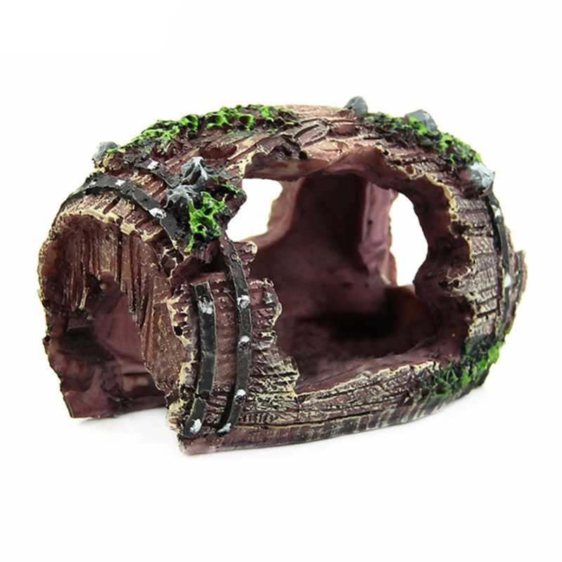 Aquarium Artificial Barrel Cav - Marine Aquarium All In One review and price