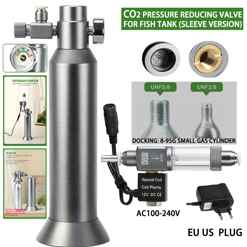 Aquarium DIY CO2 Regulator Qui - Marine Aquarium Ozone review and price