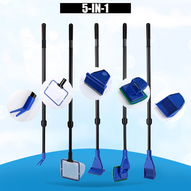 6-IN-1 Aquarium Cleaning Tools - Marine Aquarium Glass Scraper review and price